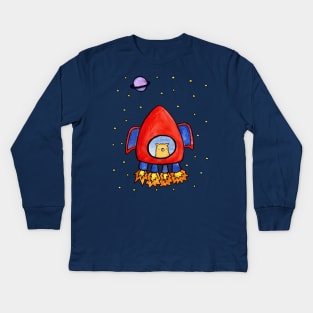 Impossible Astronaut Kids Long Sleeve T-Shirt